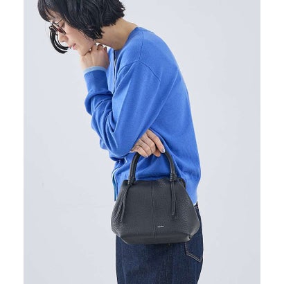 【WEB限定】【Beau're/ヴュレ】2WAYボートシェイプショルダーバッグ （ブルーグレー）｜詳細画像