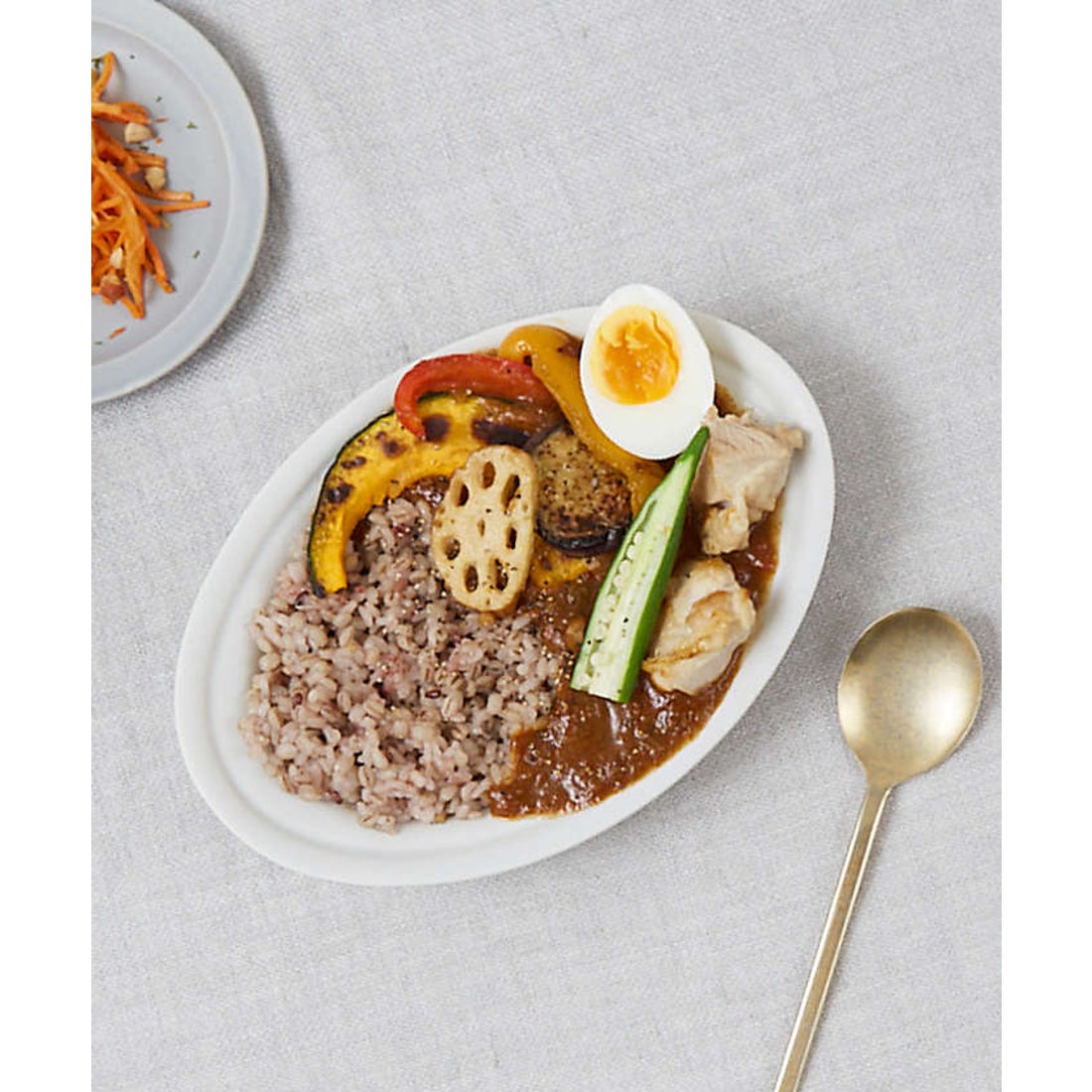 コレックス collex SAKUZAN 作山窯 Sara カレーボウルS （グレー