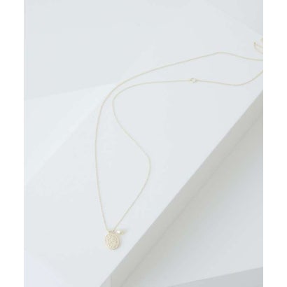 【Ljud/ユード】Petite Lilas Necklace メダルネックレス （ゴールド）｜詳細画像