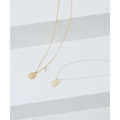 【Ljud/ユード】Petite Lilas Necklace メダルネックレス （ゴールド）｜詳細画像