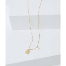 【Ljud/ユード】Petite Lilas Necklace メダルネックレス （ゴールド）