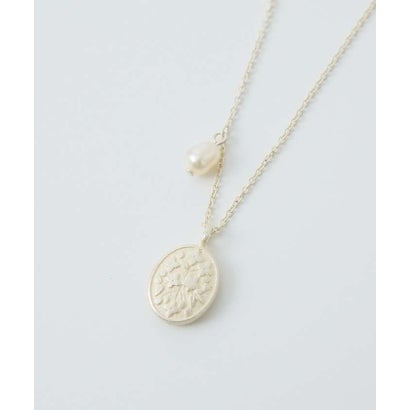 【Ljud/ユード】Petite Lilas Necklace メダルネックレス （シルバー）｜詳細画像