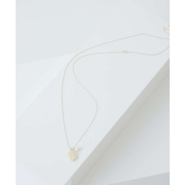 【Ljud/ユード】Petite Lilas Necklace メダルネックレス （シルバー）