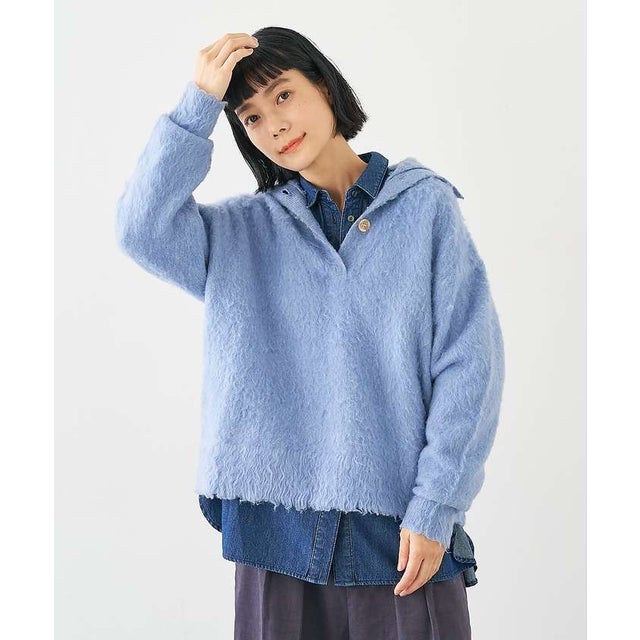 ヘアリースキッパープルオーバー【予約】 （ブルー）