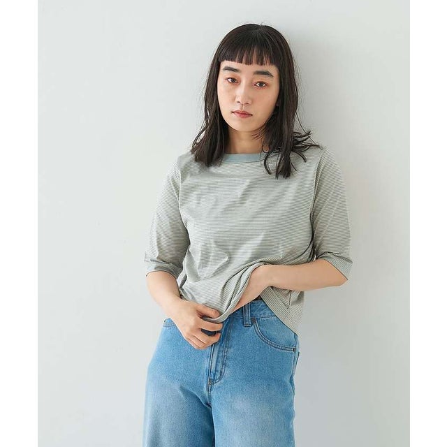 ベーシックコットンTシャツ 2 （グリーン系その他1）