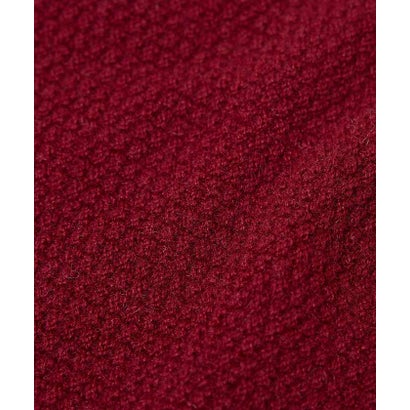 【WEB限定】【WILLIAM BRUNTON】TRIANGLE SCARF （ワイン）｜詳細画像