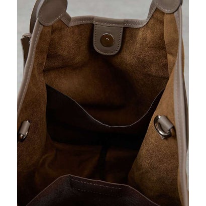 marco masi  ECO SUEDE TOTE M （ブラウン）｜詳細画像