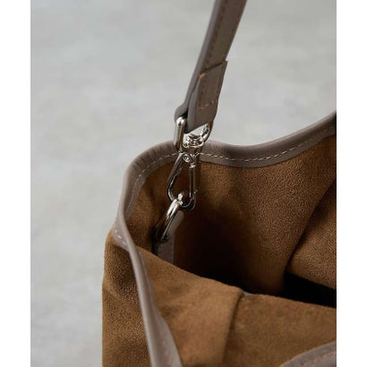 marco masi  ECO SUEDE TOTE M （ブラウン）｜詳細画像