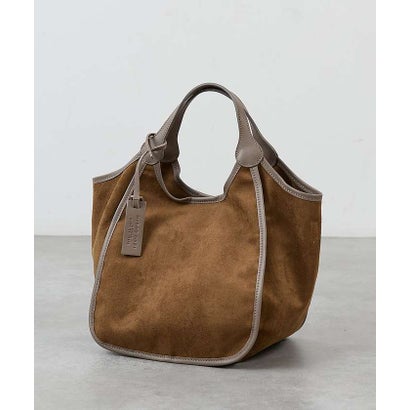 marco masi  ECO SUEDE TOTE M （ブラウン）｜詳細画像