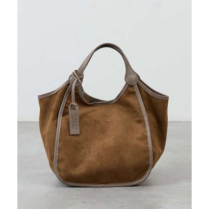 marco masi  ECO SUEDE TOTE M （ブラウン）｜詳細画像