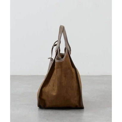 marco masi  ECO SUEDE TOTE M （ブラウン）｜詳細画像