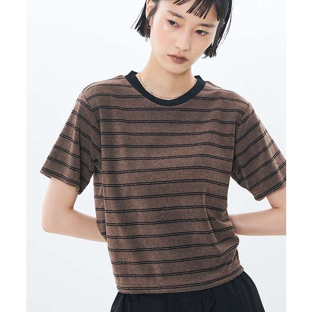 パイル 半袖 Tシャツ【予約】 （モカ）