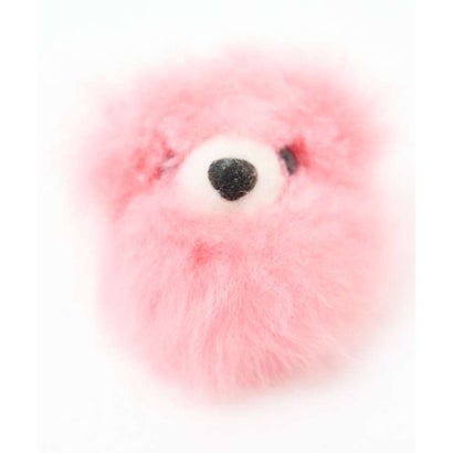 COSYベビーアルパカファーBearキーリング （ベージュ）｜詳細画像