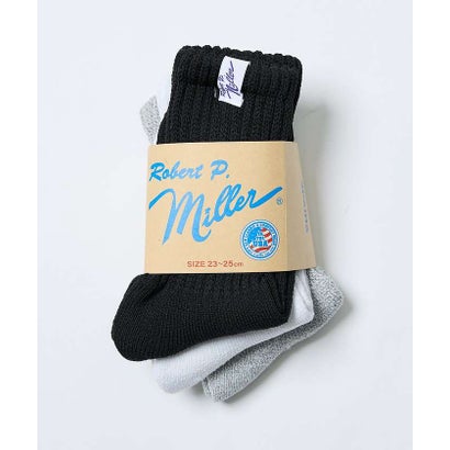 ノミネ NOMINE Miller 3P Socks -crew- （その他）｜詳細画像