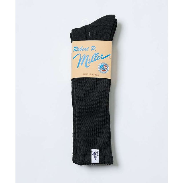 Miller 2P Socks -long- （ブラック）