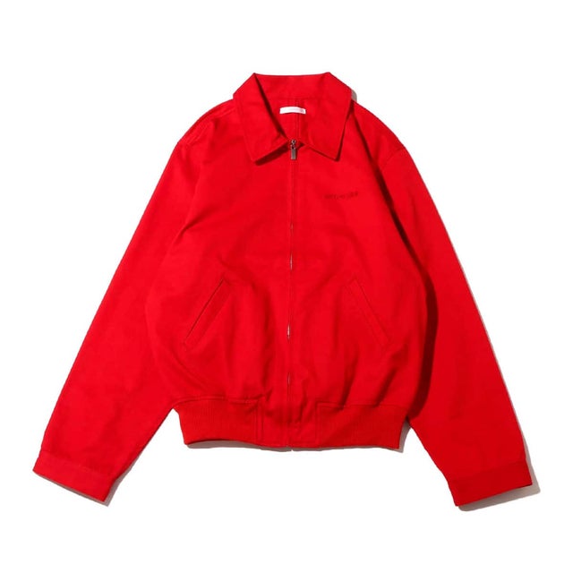 
                    ロゴ刺繍ステンカラージャケット （RED）