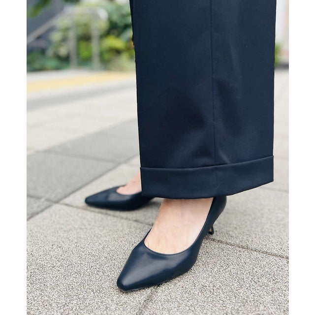 【販売店舗限定】5cmヒールパンプス （ブラック）