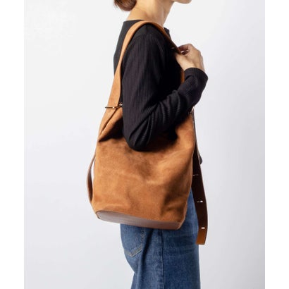 SHOULDER BAG ショルダーバッグ EL-L823-SCDO スエード レディース （SC17 CUOIO SCURO(CAMEL)）｜詳細画像