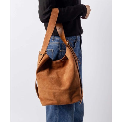 SHOULDER BAG ショルダーバッグ EL-L823-SCDO スエード レディース （SC17 CUOIO SCURO(CAMEL)）｜詳細画像