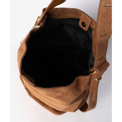 SHOULDER BAG ショルダーバッグ EL-L823-SCDO スエード レディース （SC17 CUOIO SCURO(CAMEL)）｜詳細画像