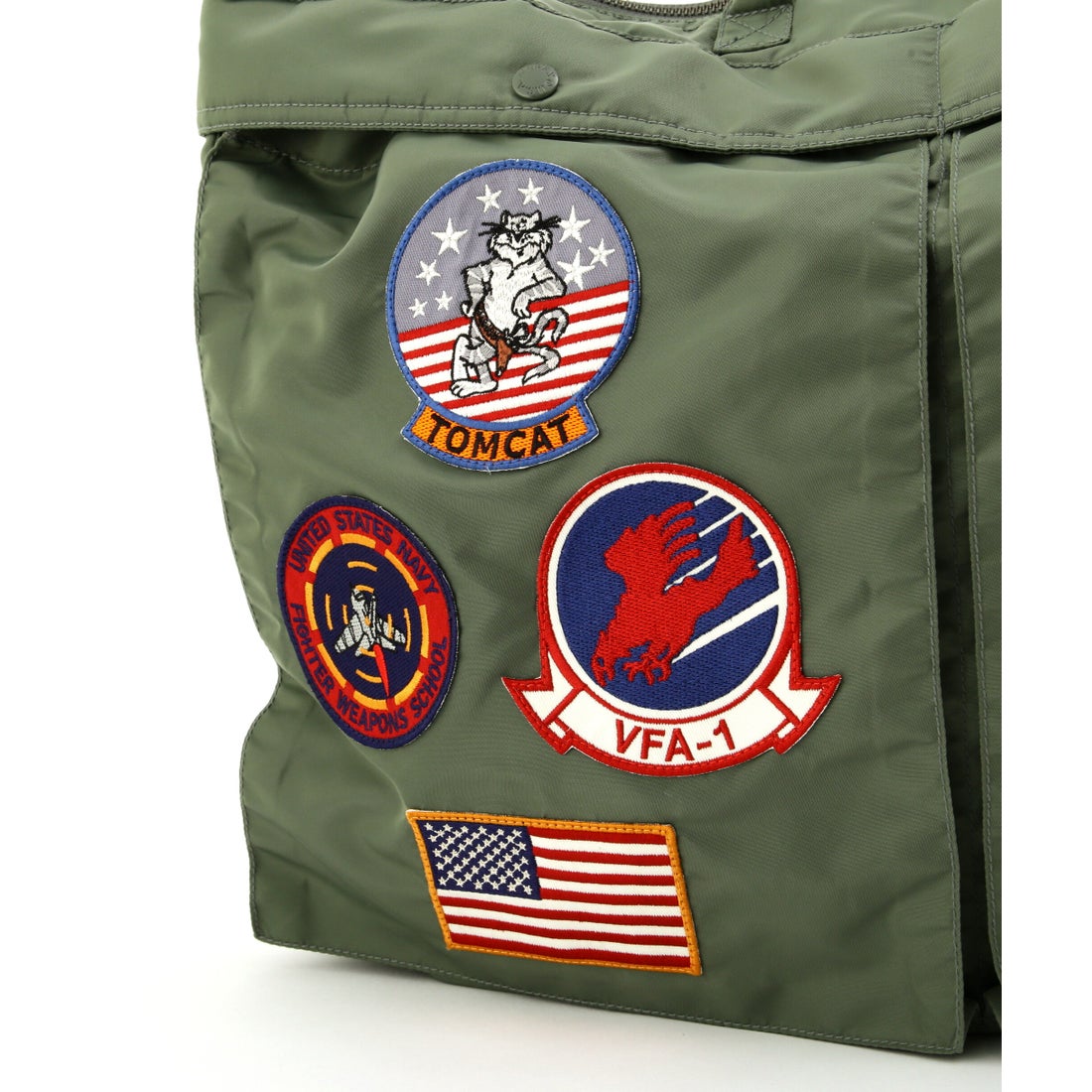 S*i様 米軍実物ヴィンテージヘルメットバッグ TOPGUN MAVERICK アヴィレックス AVIREX TOP GUN HELMET BAG / トップガン ヘルメット