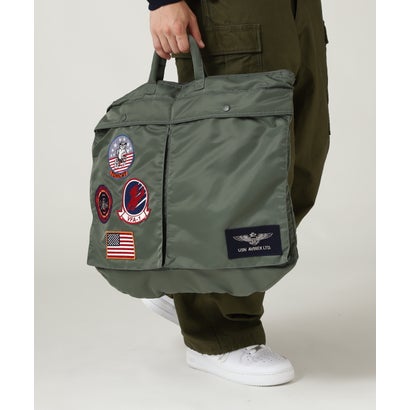 アヴィレックス AVIREX ※TOP GUN HELMET BAG （ブラック）｜詳細画像