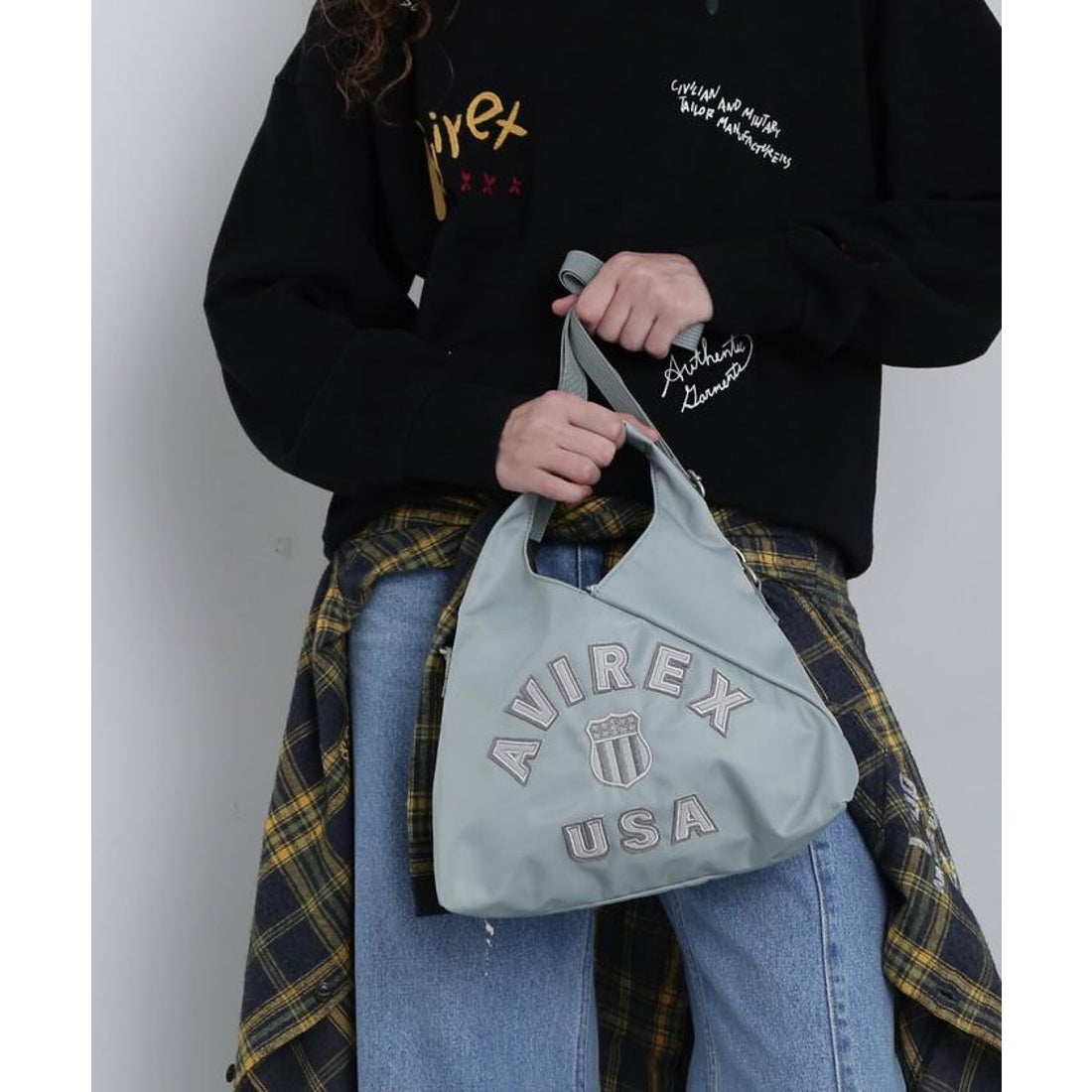 アヴィレックス AVIREX SIGNATURE MINI SHOLDER BAG/シグネチャーロゴ