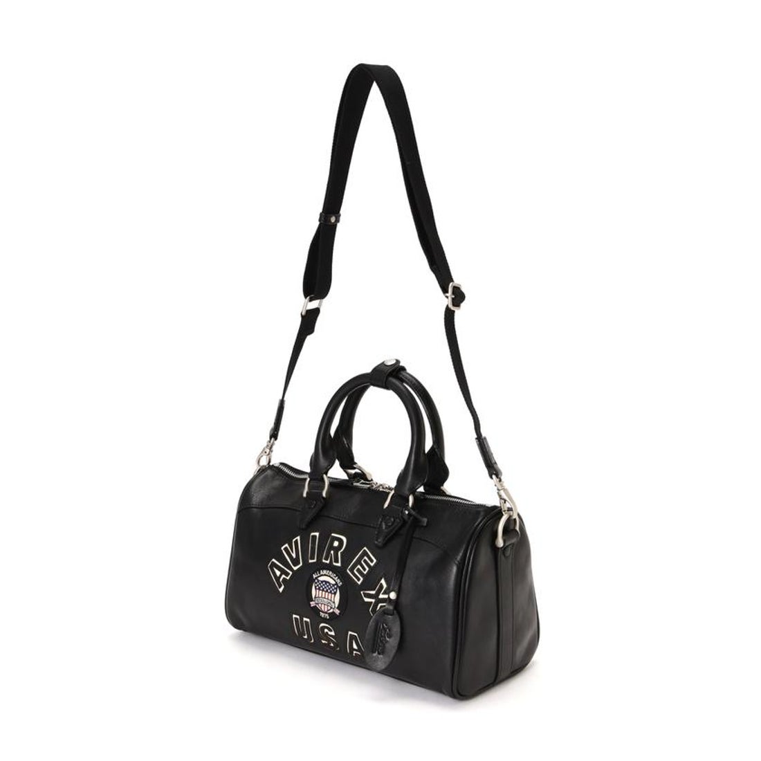 アヴィレックス AVIREX 《直営店別注》VARSITY LEATHER MINI DUFFLE