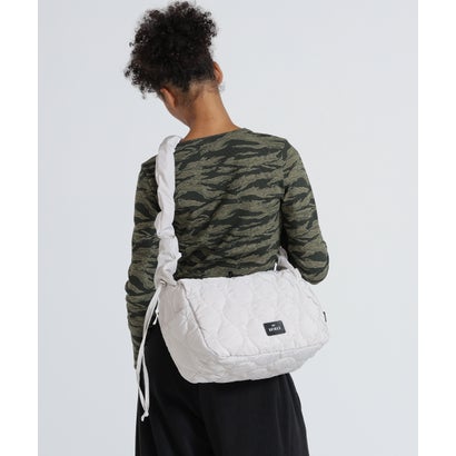 LーQUILTINGRUCHED SHLDRSTRAPBAG （ブラック）｜詳細画像