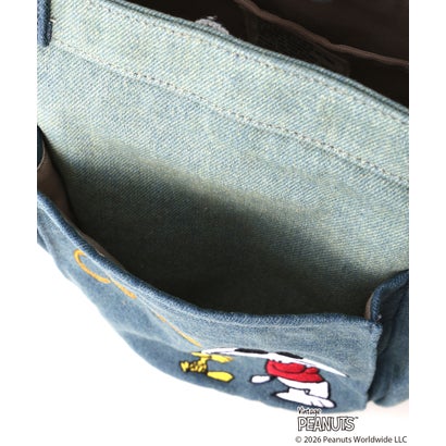 《AVIREX×PEANUTS》JOE COOL DENIM MINI TOTE BAG （ユーズド2）｜詳細画像