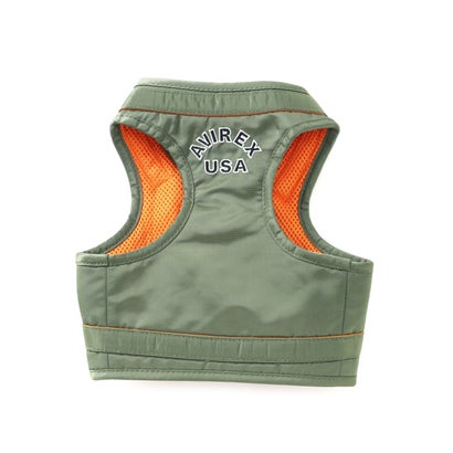 《DOG WEAR》MA－1ハーネス 2L【返品不可商品】 （レッド）｜詳細画像
