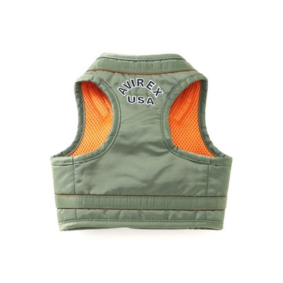 《DOG WEAR》MA－1ハーネス L【返品不可商品】 （レッド）｜詳細画像