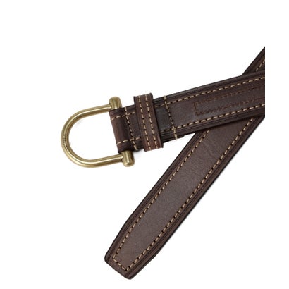 LEATHER BELT ”HORSESHOE” （ブラック）｜詳細画像