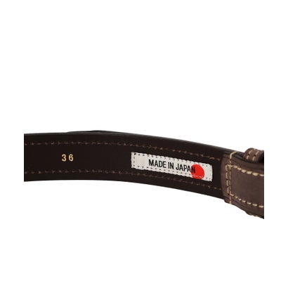 LEATHER BELT ”HORSESHOE” （ブラック）｜詳細画像