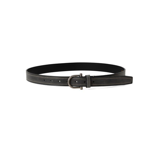 LEATHER BELT ”HORSESHOE” （ブラック）