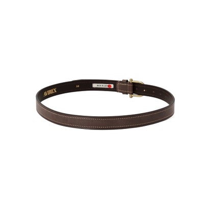 LEATHER BELT ”HORSESHOE” （ダークブラウン3）｜詳細画像