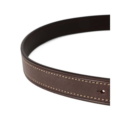 LEATHER BELT ”HORSESHOE” （ダークブラウン3）｜詳細画像