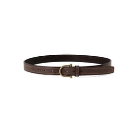 LEATHER BELT ”HORSESHOE” （ダークブラウン3）