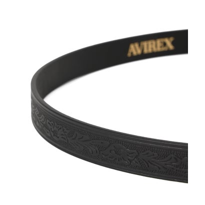 LEATHER BELT ”WESTERN” （ブラック）｜詳細画像