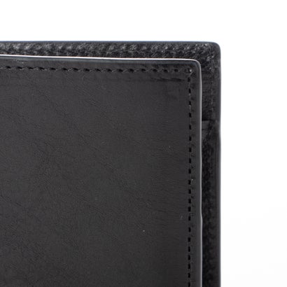 アヴィレックス AVIREX イタリアンレザー二つ折り財布 （ブラック）｜詳細画像
