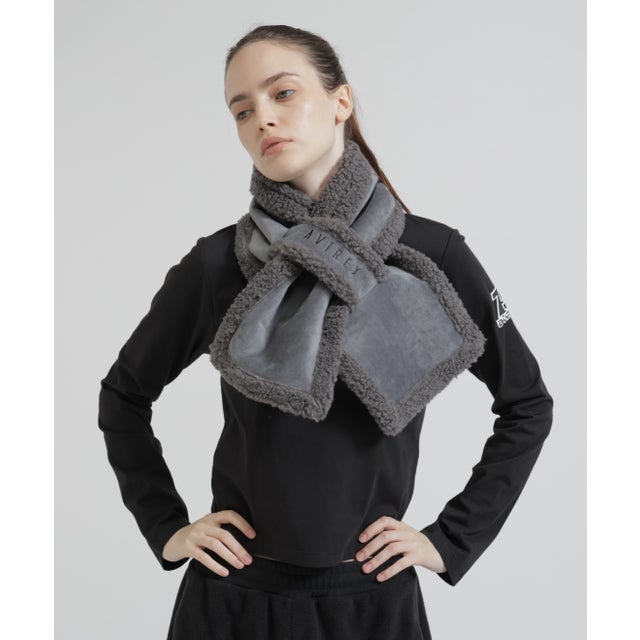 DS LーBOA SCARF （チャコール）