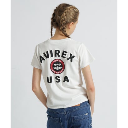 《KIDS》ヴァーシティーTシャツ/VARSITY T－SHIRT/AVIREX / アヴィレックス （ミント9）｜詳細画像