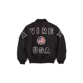 KID’S MA－1 BIG LOGO ＂FLAG＂ （ブラック）
