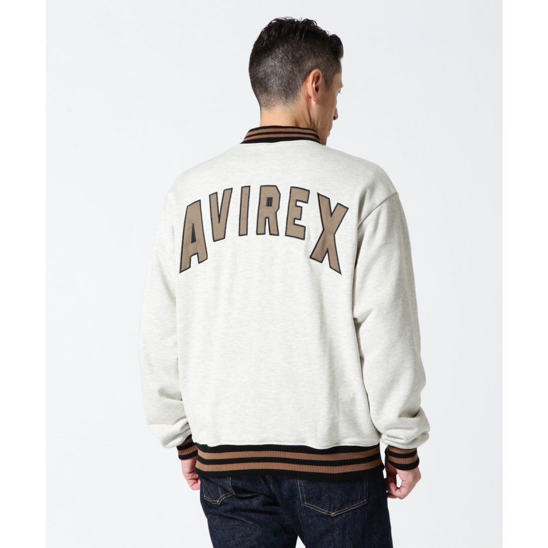 アヴィレックス AVIREX SWEAT STADIUM JACKET 