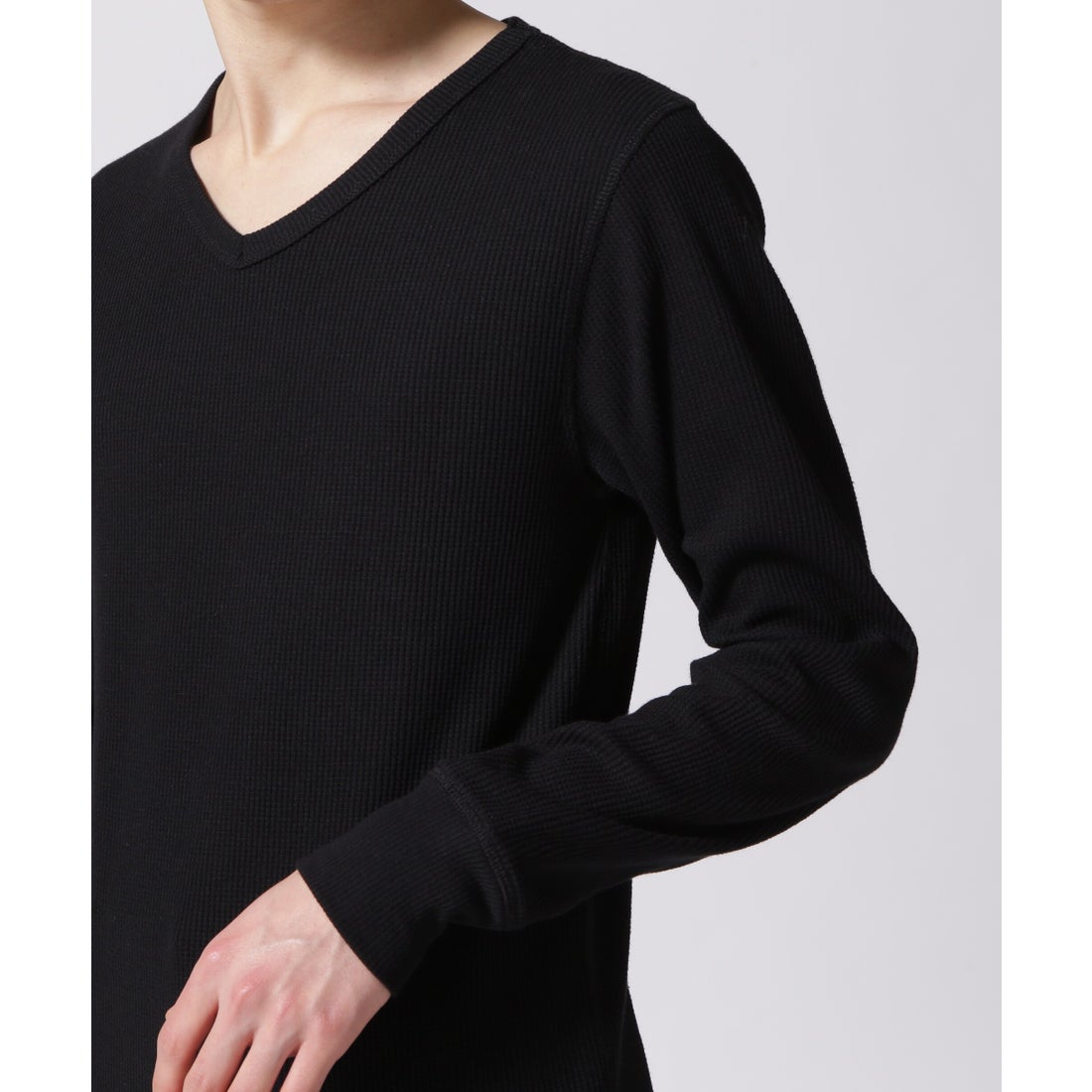 アヴィレックス AVIREX 《DAILY/デイリー》THERMAL L/S V－NECK T