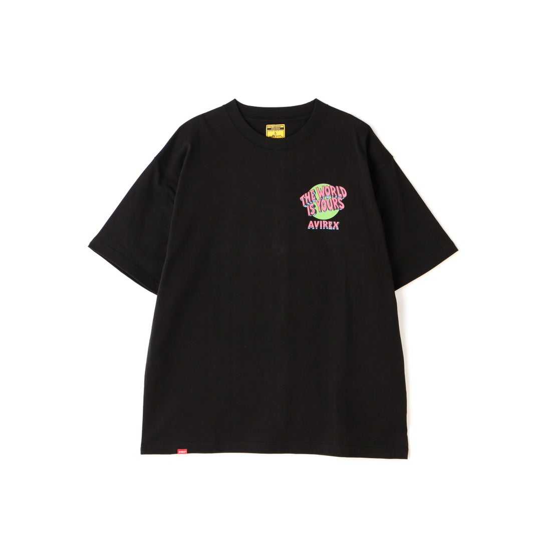 アヴィレックス AVIREX CREWNECK T－SHIRT THE WORLD IS YOURS 