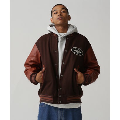 アヴィレックス AVIREX SUGNATUR VARSITY JACKET / シグネチャー バーシティ ジャケット / AVIREX / アヴィレックス （ネイビー）｜詳細画像