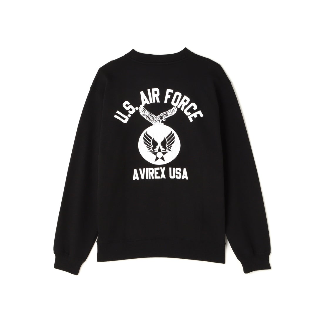 アヴィレックス AVIREX 《WEB&DEPOT限定》USAF CREWNECK SWEAT / USAF 