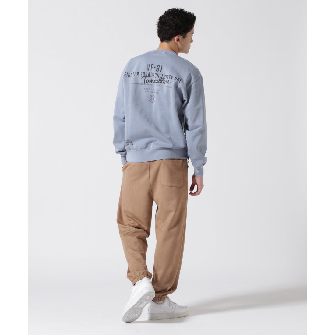 アヴィレックス AVIREX FADE WASH MIL. POCKET SWEAT / フェイド 