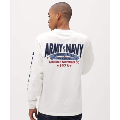 アヴィレックス AVIREX ARMY VS NAVY GAME DAY L／S TEE （ネイビー）｜詳細画像